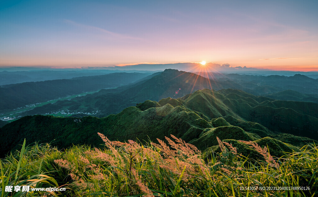 白云山风光