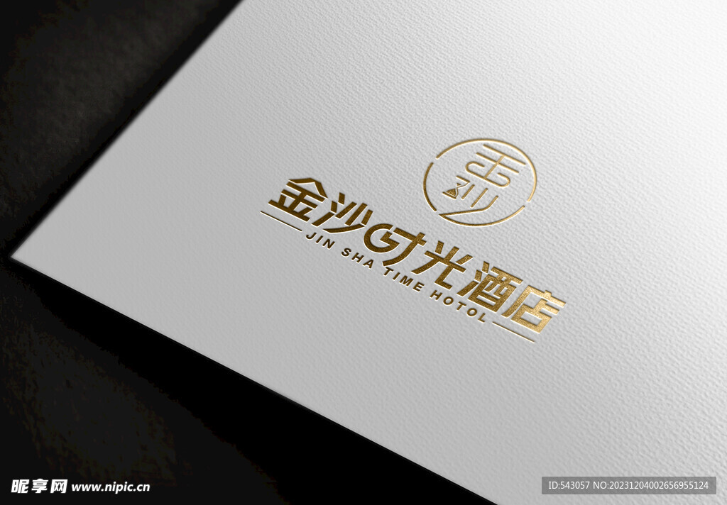 金沙时光LOGO样机