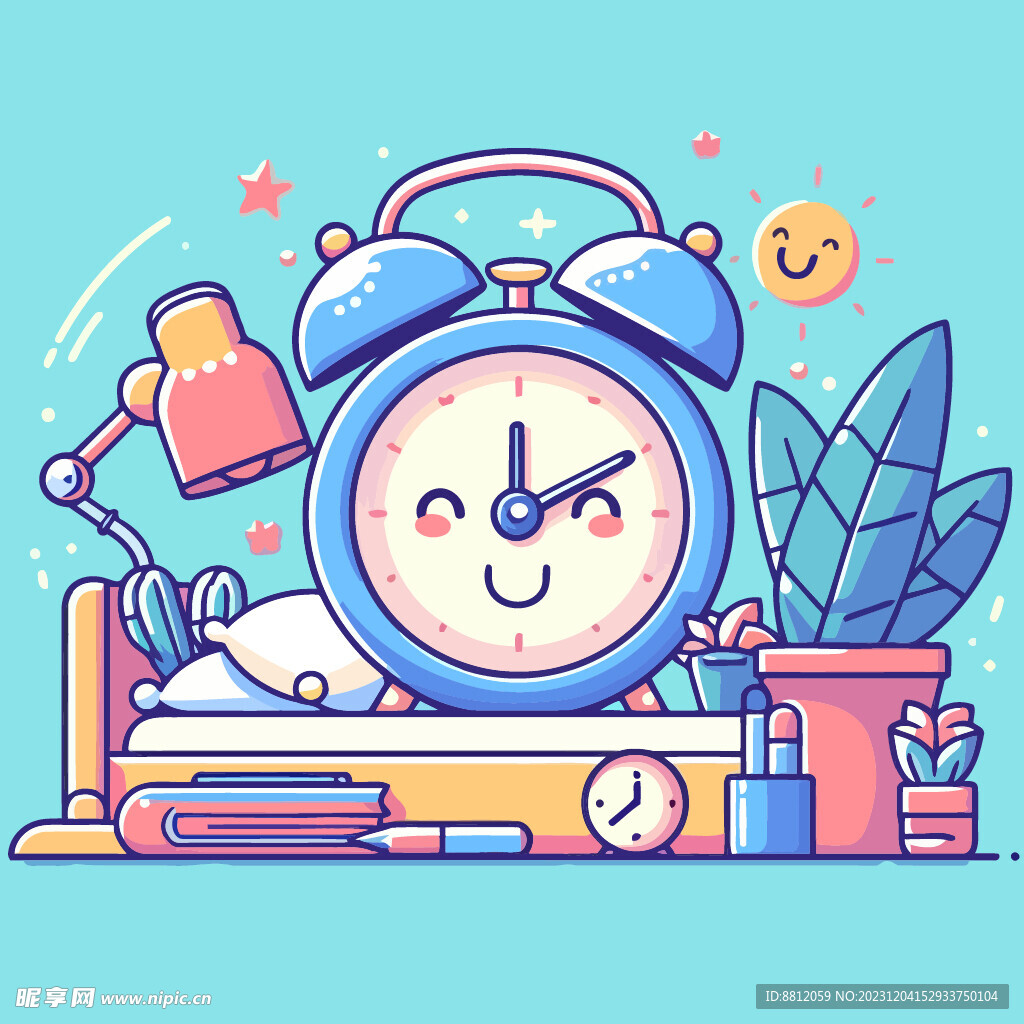 卡通闹钟创意设计