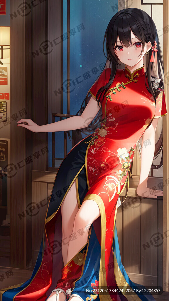 旗袍美女