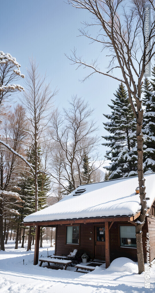 冬季自然风光雪景