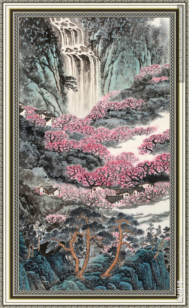 山水转运图 