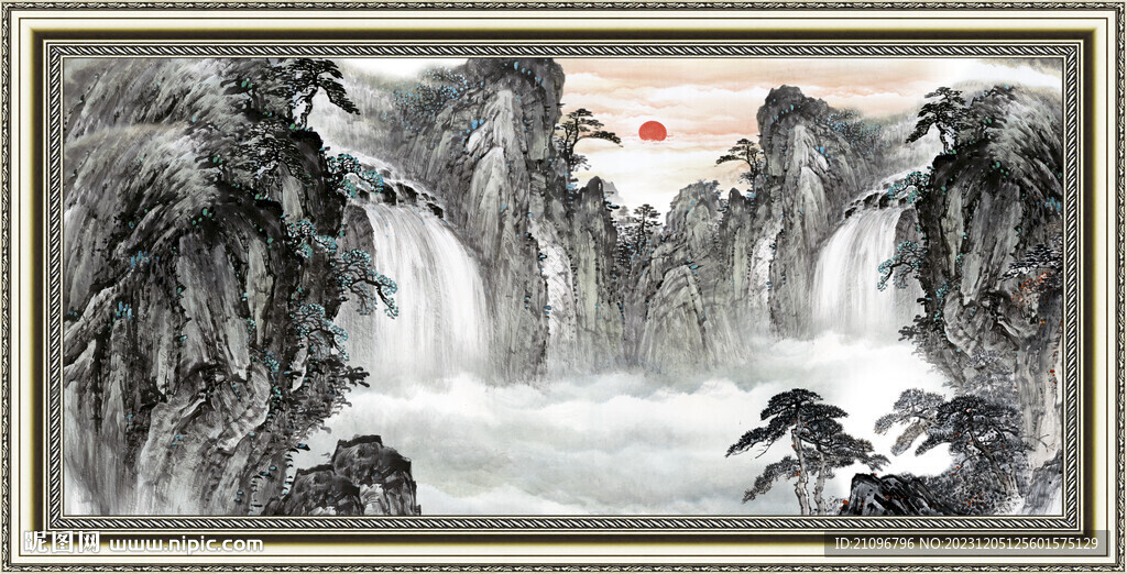 山水转运图