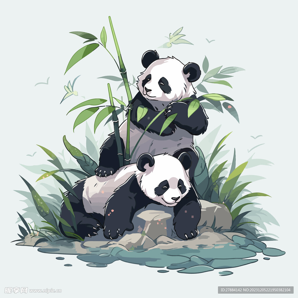 大熊猫插图