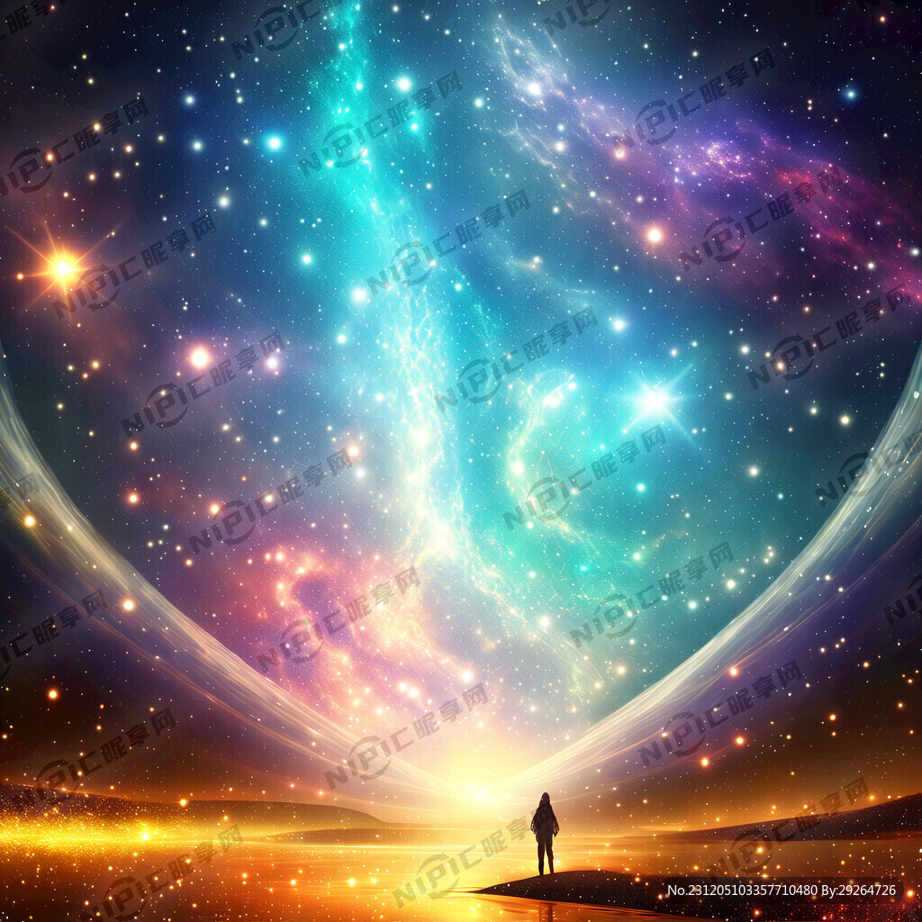 璀璨星河宇宙星空