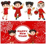 新年小孩