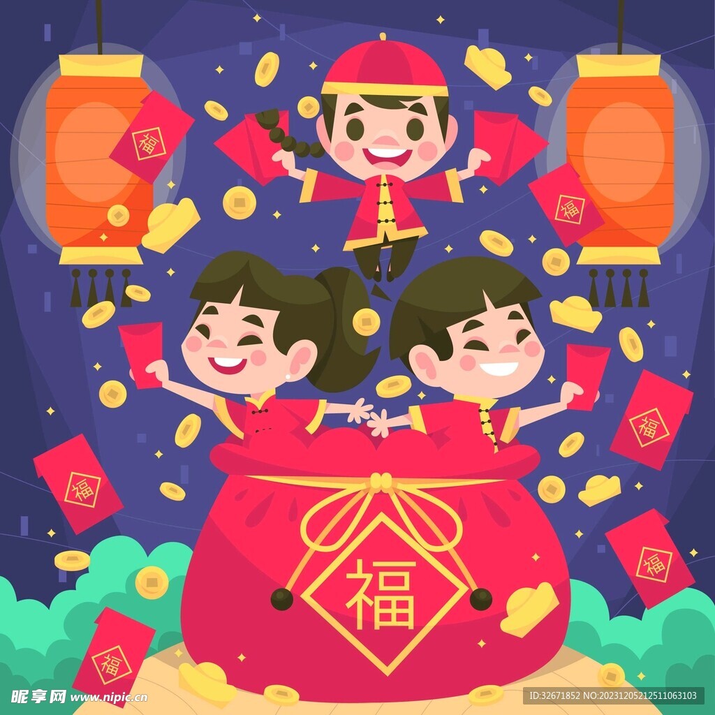 新年小孩