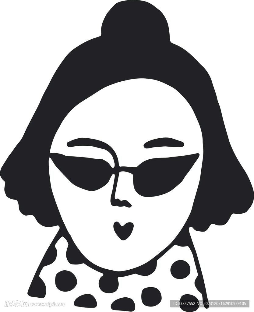 卡通人物头像         