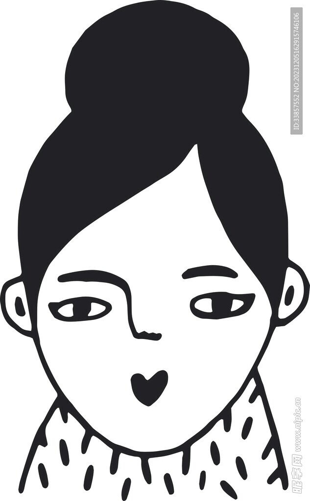 卡通人物头像         