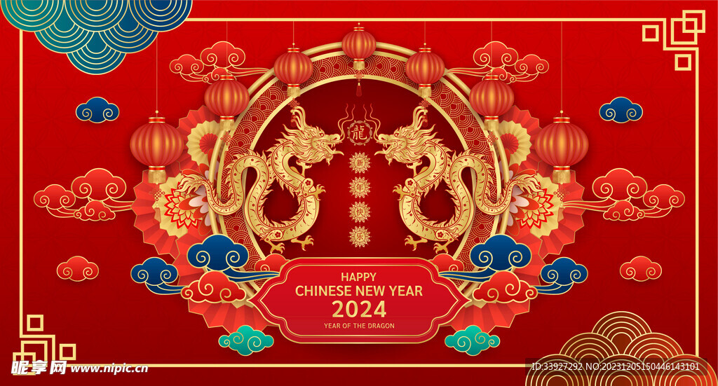 龙背景