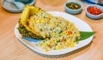 菠萝海鲜炒饭