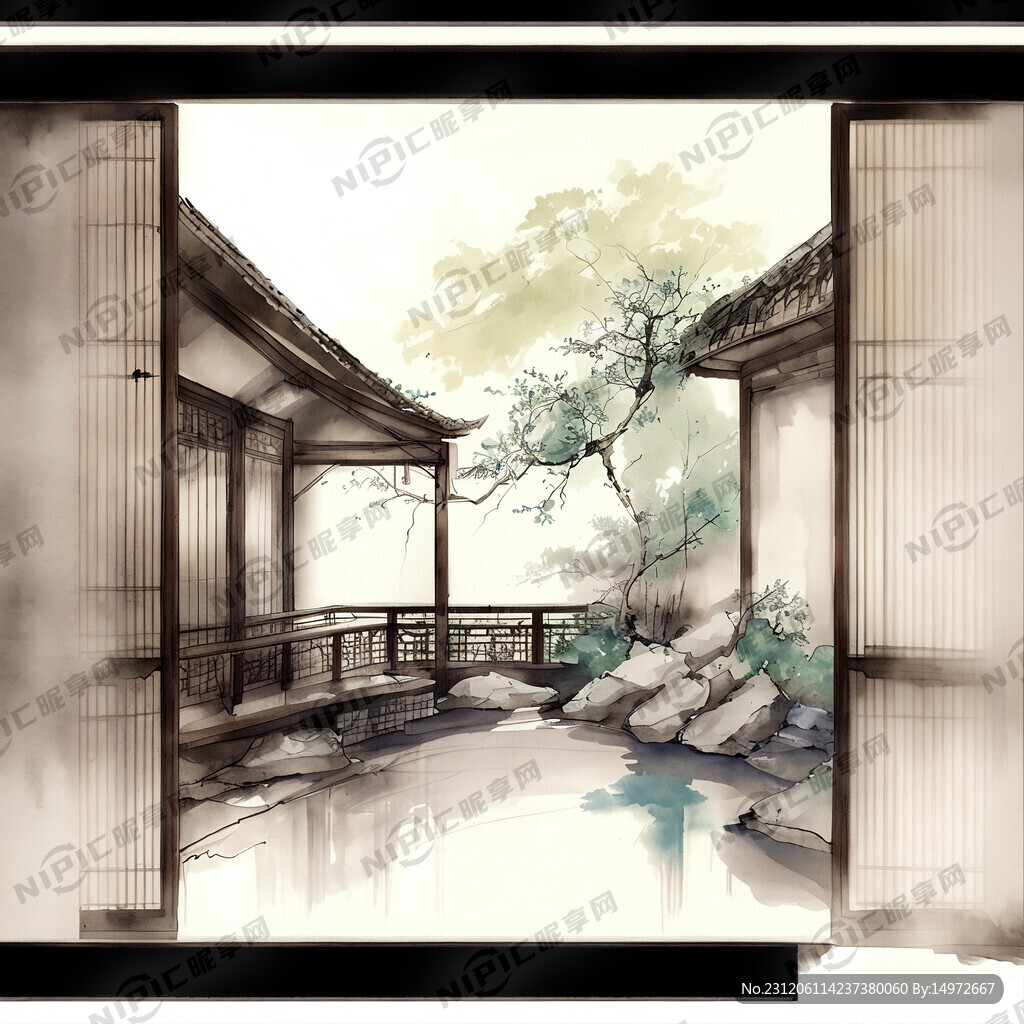 中式室内设计效果图