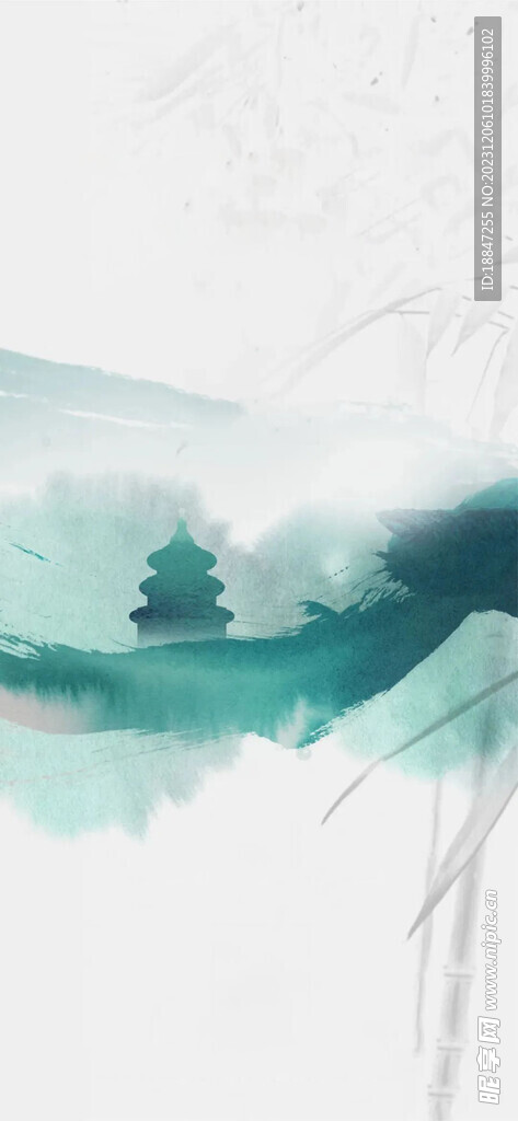 中国风地标海报