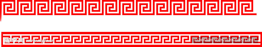 回型花边