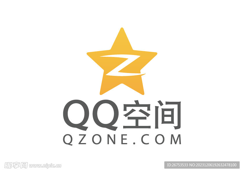QQ空间 LOGO 标志