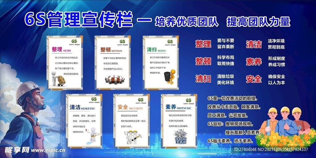  6S宣传  6S管理