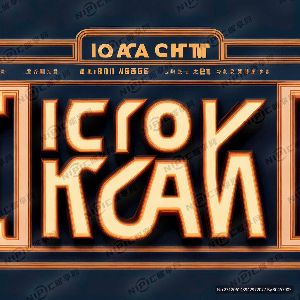 鑫缘商贸 开业盛典 字体