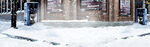 冬季下雪场景         