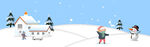 冬季下雪场景         