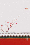 冬季下雪场景         