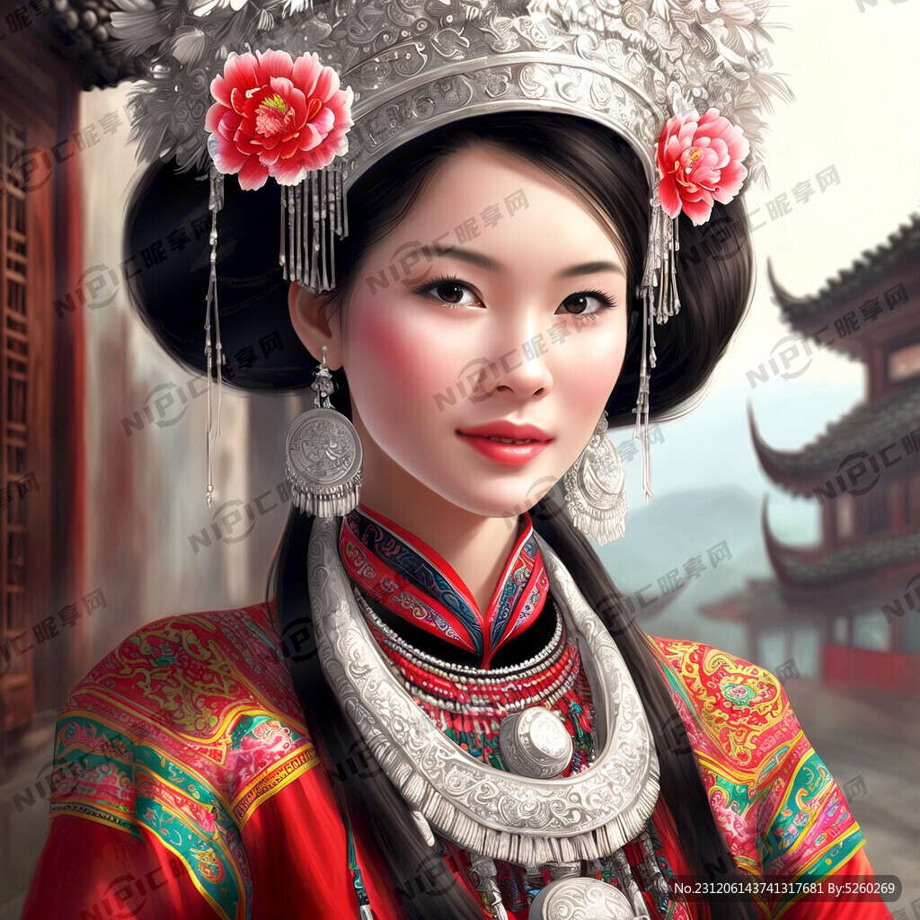 苗族美女