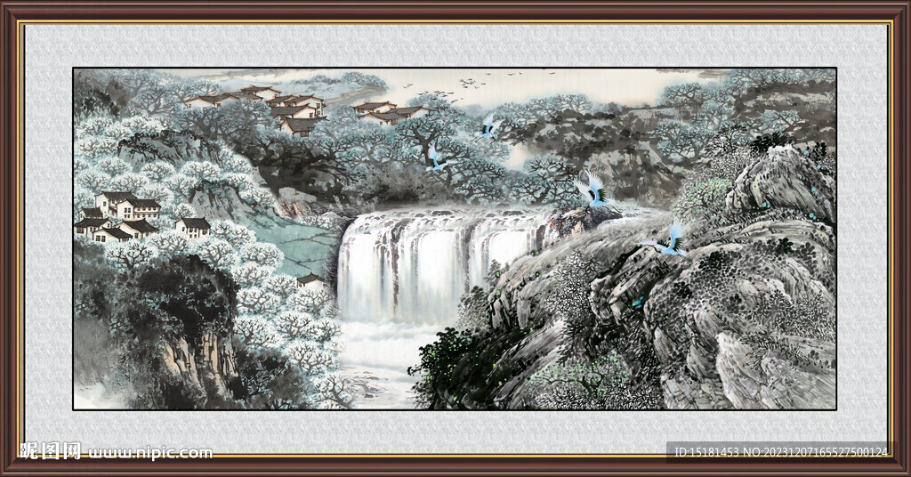山水图 