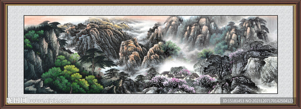 山水画 