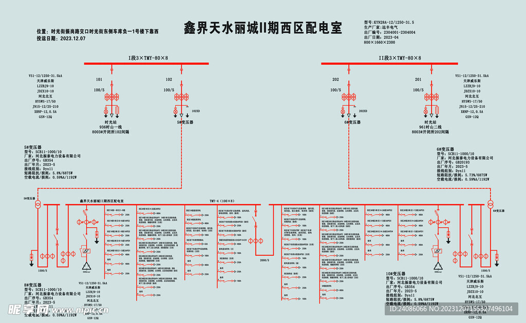 电力模拟图 