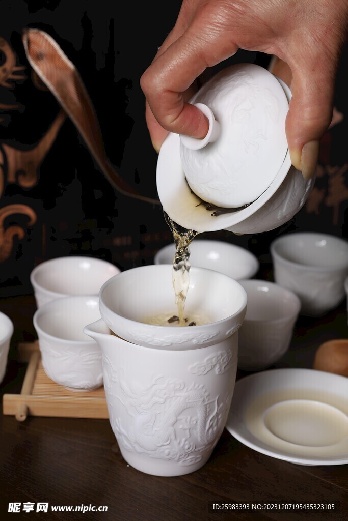 玉瓷茶具