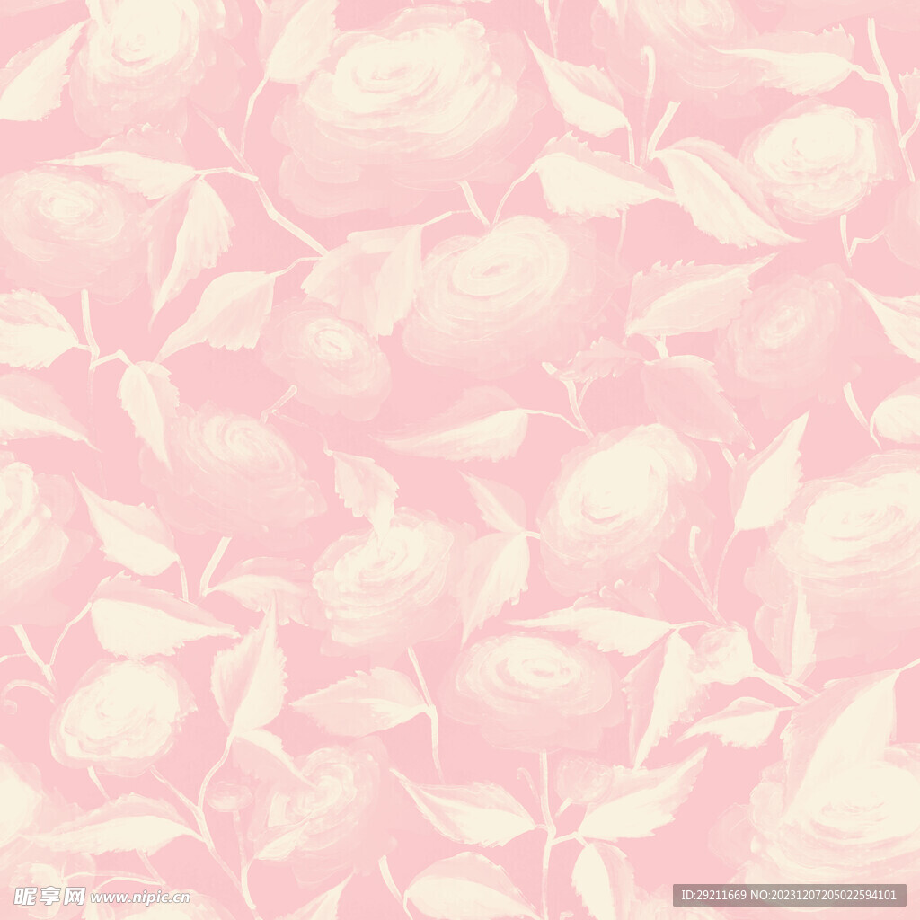 手绘花