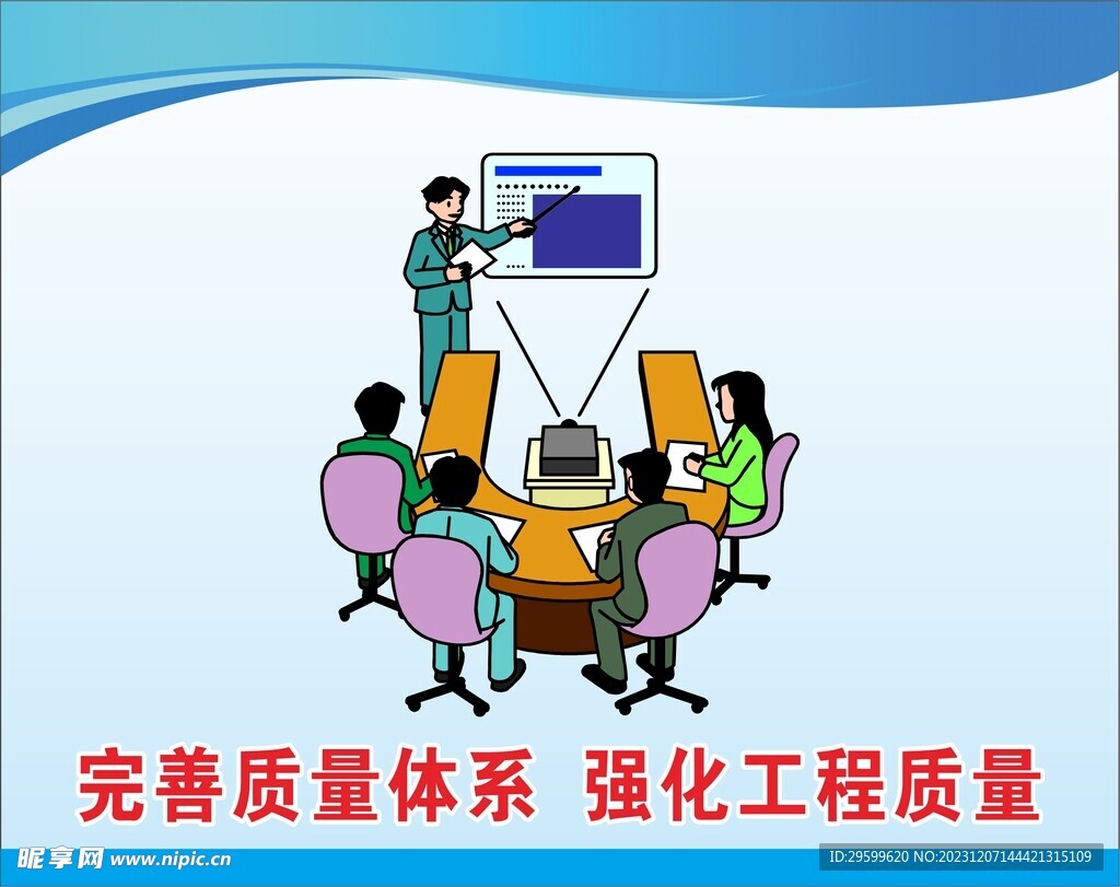 卡通警示牌 