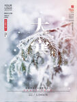大寒海报           