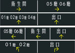 导向牌