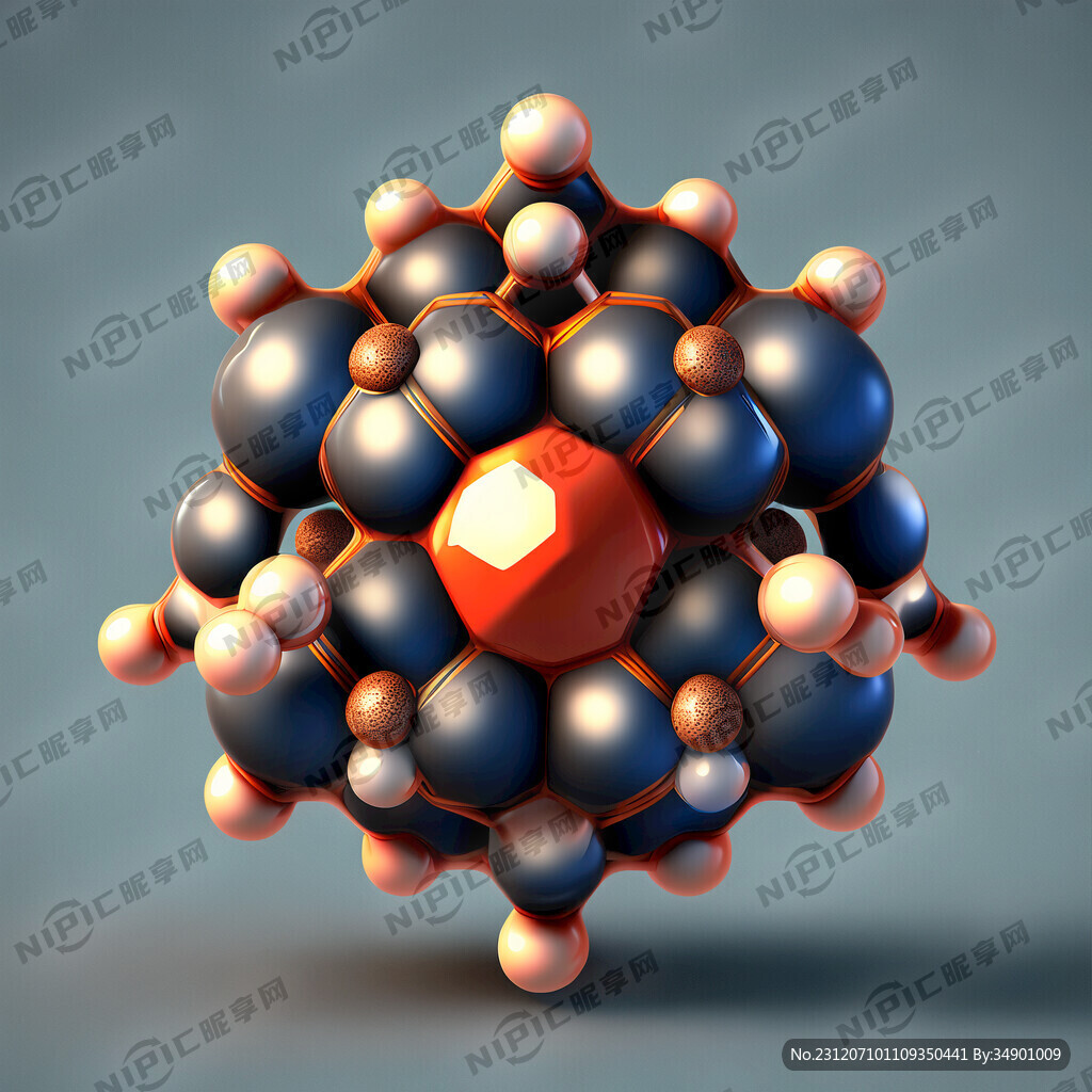 低氘值分子图片