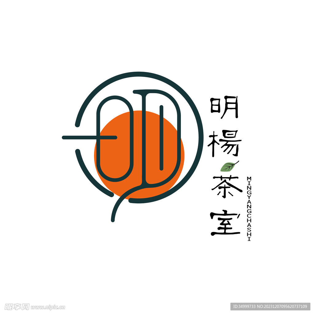 明扬茶室logo