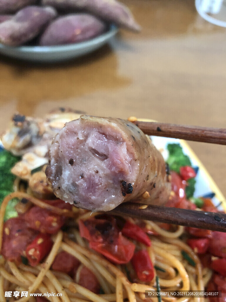 黑胡椒纯肉肠