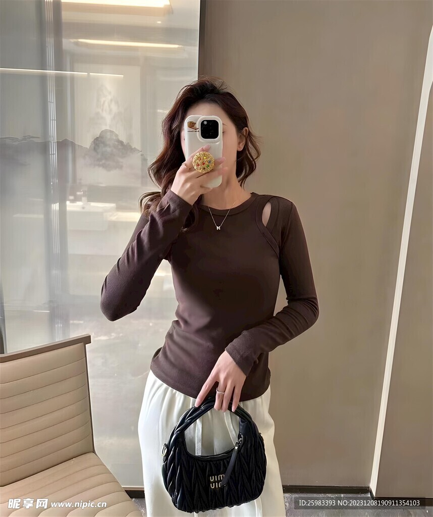 休闲的女孩