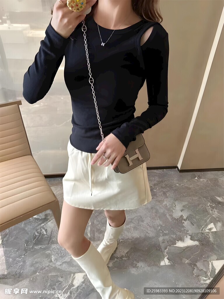 休闲的女孩