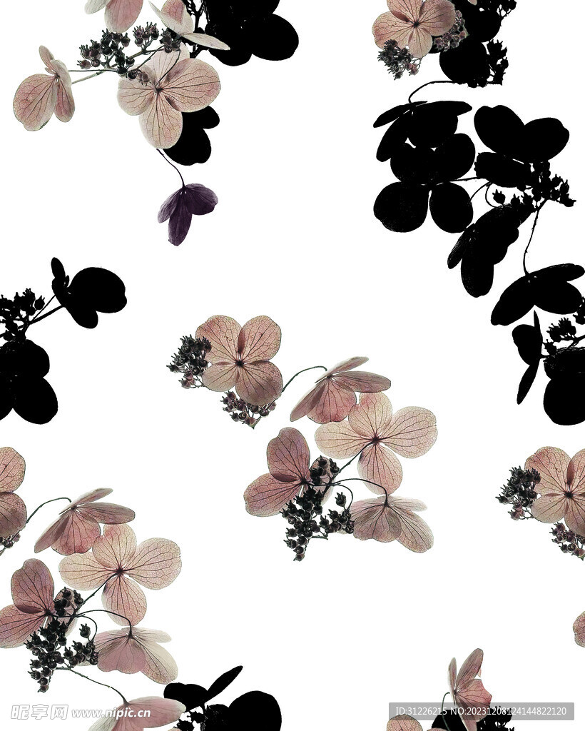 手绘花