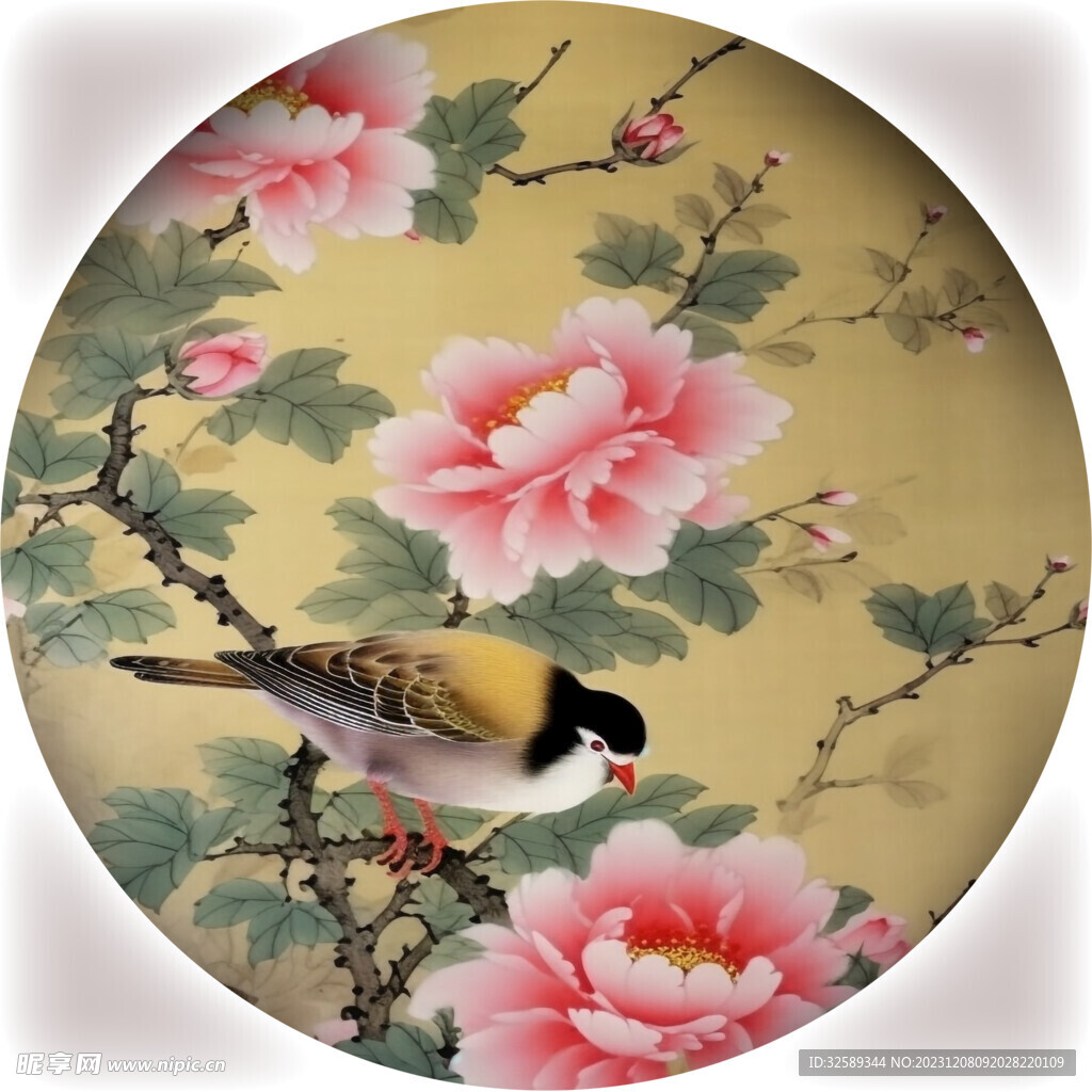 圆形装饰画 