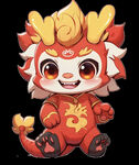 卡通龙素材可爱