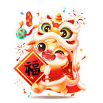 金龙送福