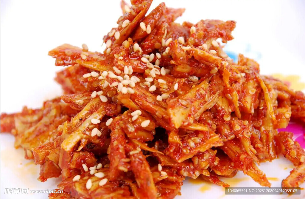 香辣牛板筋 