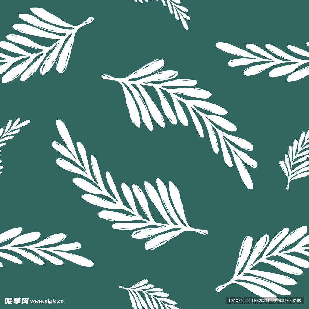 植物森系底纹