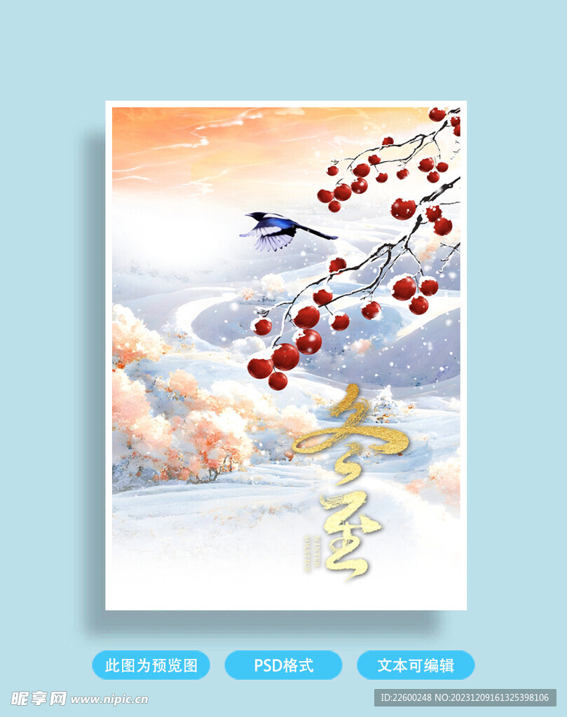 冬至海报
