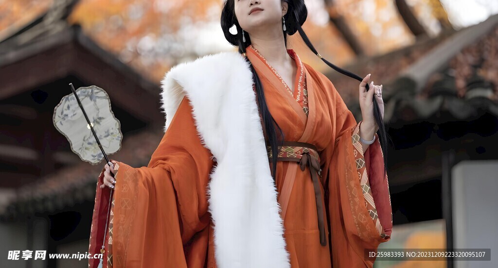 休闲的女孩