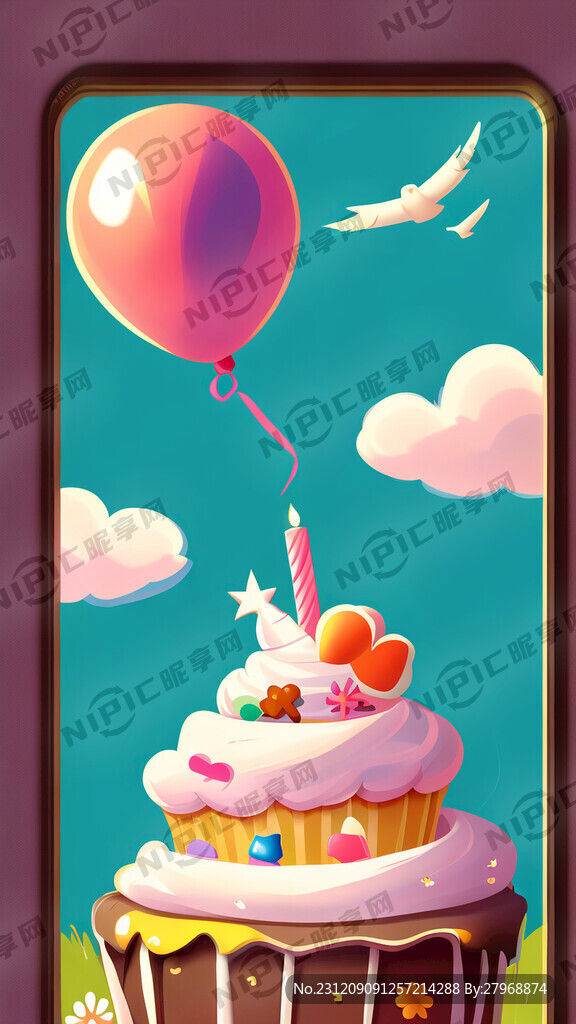 边框 可爱风 生日