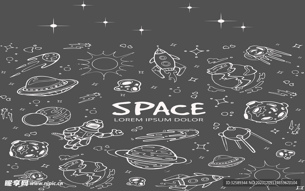 space背景墙