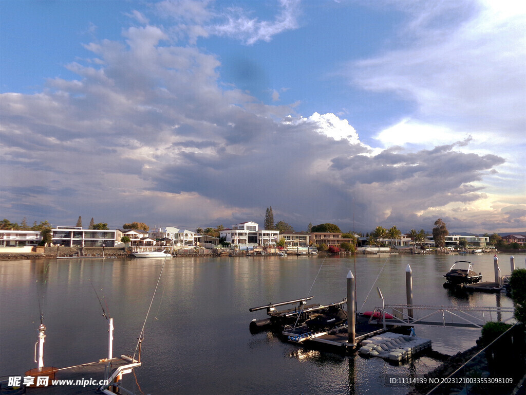 澳洲黄金海岸城市风景