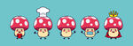 卡通蘑菇 